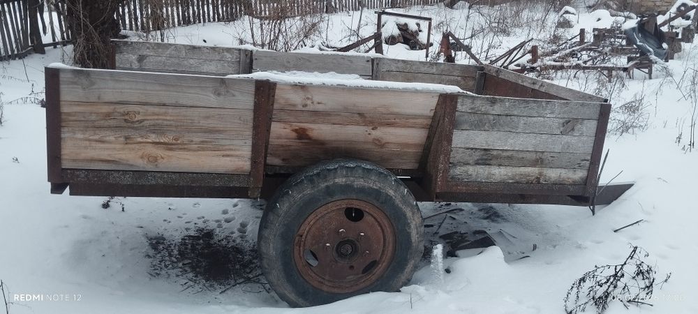Причіп одноосний