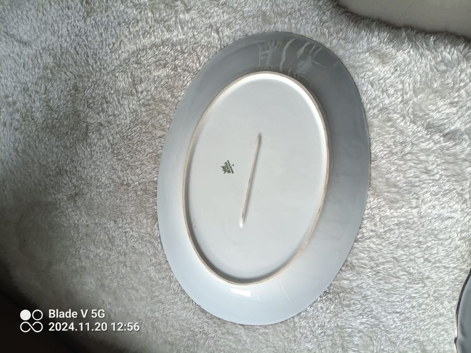Polmisek patera duzy talerz porcelana Karolina