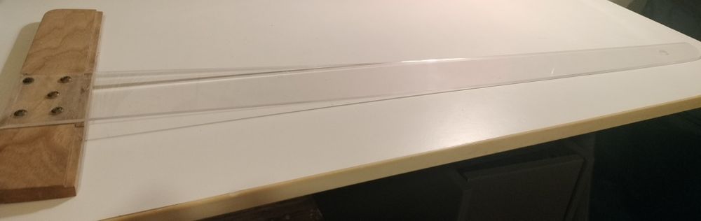 Régua T para desenho / arquitectura