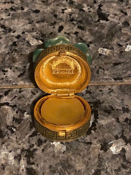 Caixa Perfume Sólido Ester Lauder Anos 80 (1981) Colecionáveis