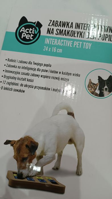 Zabawki interaktywne na przysmaki  dla zwierząt