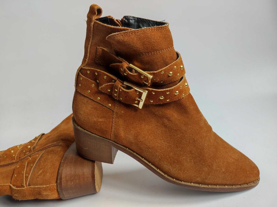 - River Island - Botki, kowbojki r. 38