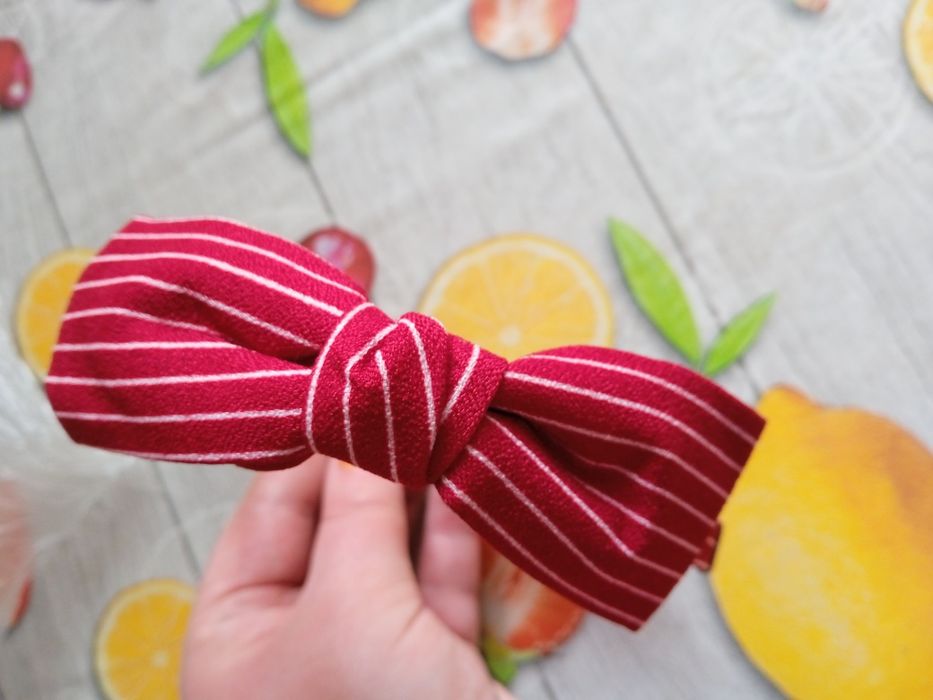 Opaska Do Włosów Kokarda