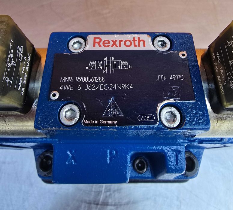 Elektrozawór Hydrauliczny Zawór Kierunkowy 24V Rexroth Rozdzielacz