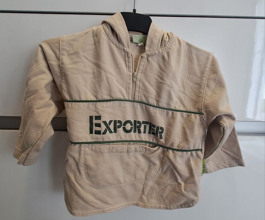 Calça de ganga + sweat 18 meses