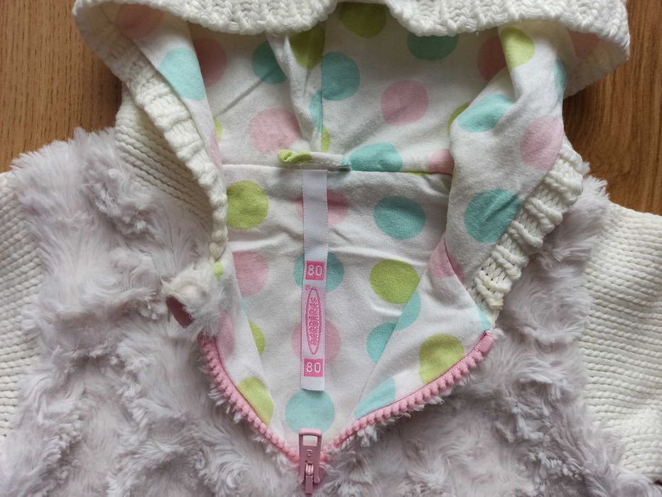 rozsuwana bluza r. 80