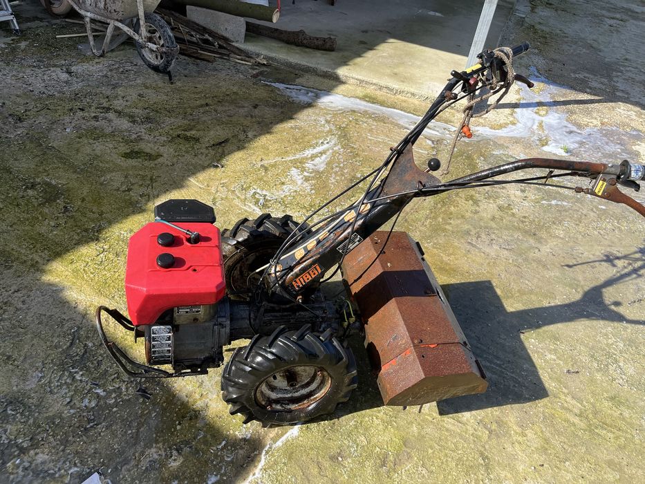 Motocultivador Nibbi com Barra de Corte – A Gasolina