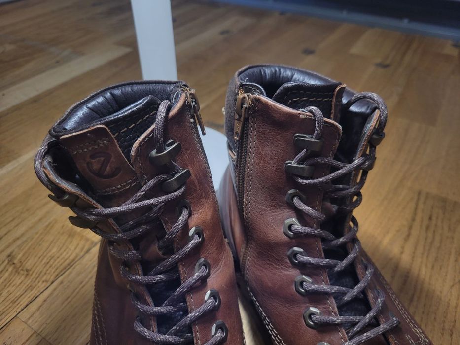 Кожаные ботинки ECCO 42