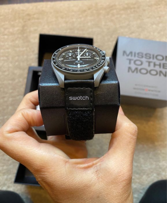 Relógio Omega x Swatch – MoonSwatch “Mission to the Moon”