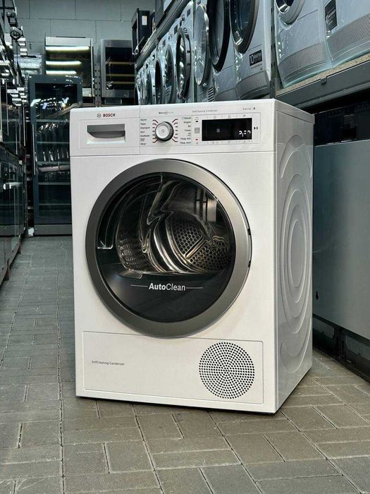 Сушильна машина Bosch 8 series WTW875M8SN / Найнадійніша! 9кг / компресорна!