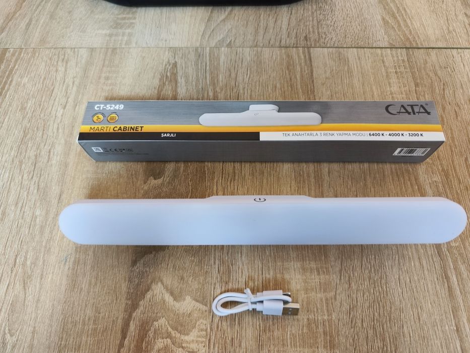 Светильник настенный LED аккумуляторный САТА CT-5249 3 режима 3 вт