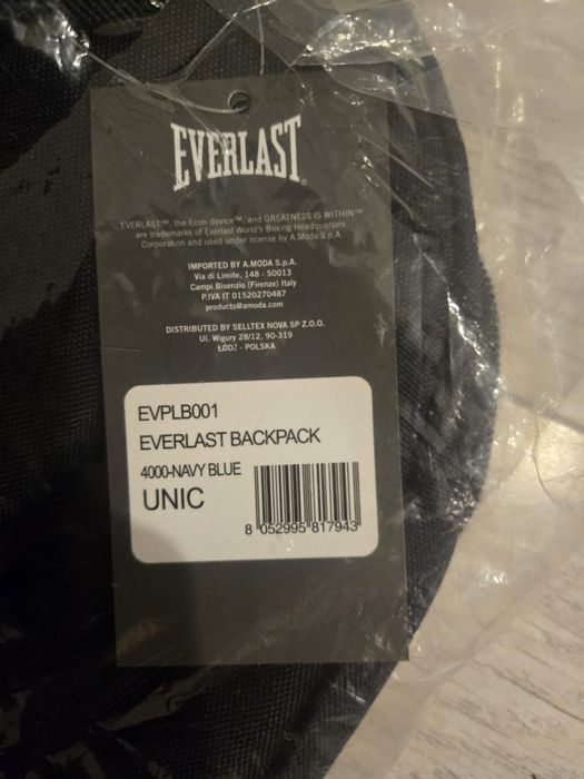 Markowy plecak Everlast