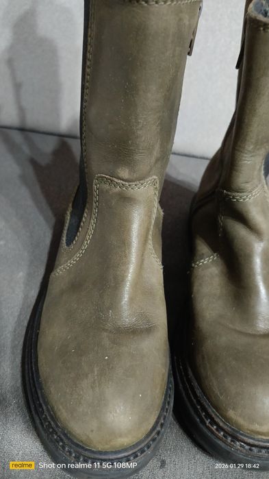 Botki dla dziewczynki firmy Zara.