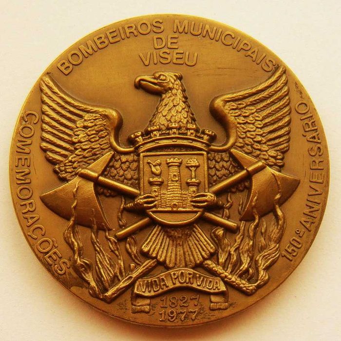 Medalha de Bronze dos 150 Anos dos Bombeiros Municipais de Viseu