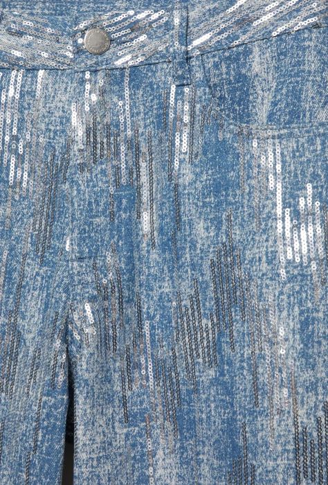 Dżinsy Pull&Bear z drobnymi cekinami. Nowe, wyprzedane, a 50 zł TANIEJ
