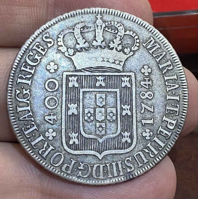 Moeda 480 Reis D MARIA/PEDRO 1784