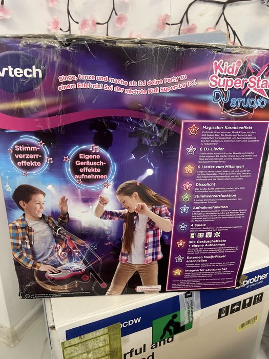 VTech 531704, Zabawkowy zestaw studyjny DJ,