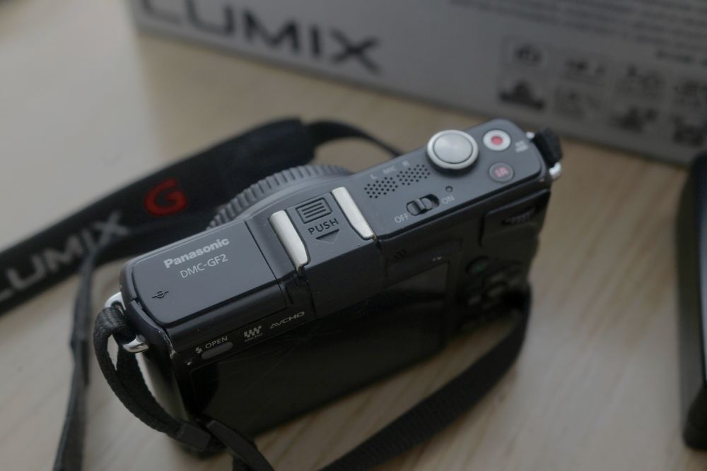 Aparat Lumix GF2 (Zestaw) Bezlusterkowiec