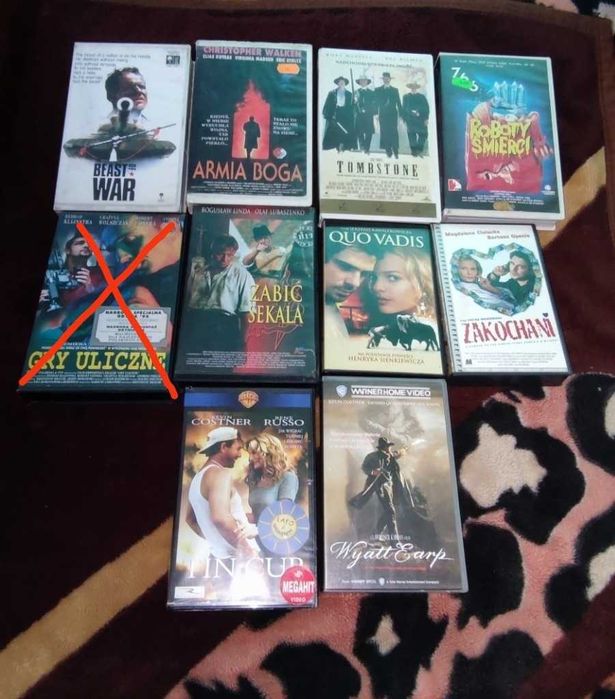 Roboty śmierci vhs i inne