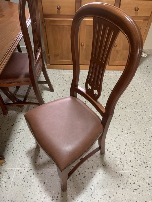 Conjunto mesa + 6 cadeiras