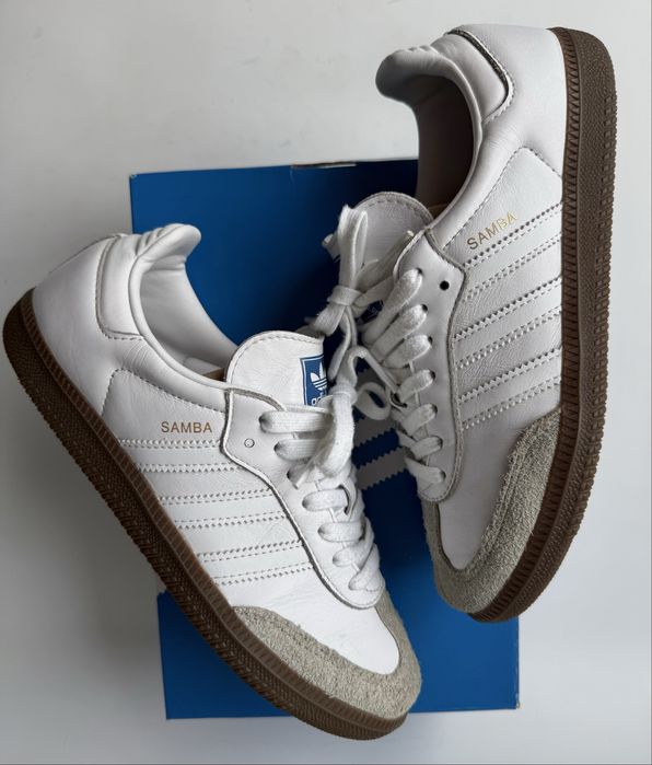 Adidas Samba OG white sneakersy damskie 38