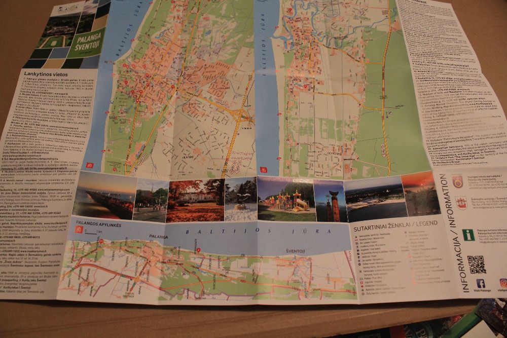 Palanga-Swentoji-LITWA-PLAN MIASTA-1607