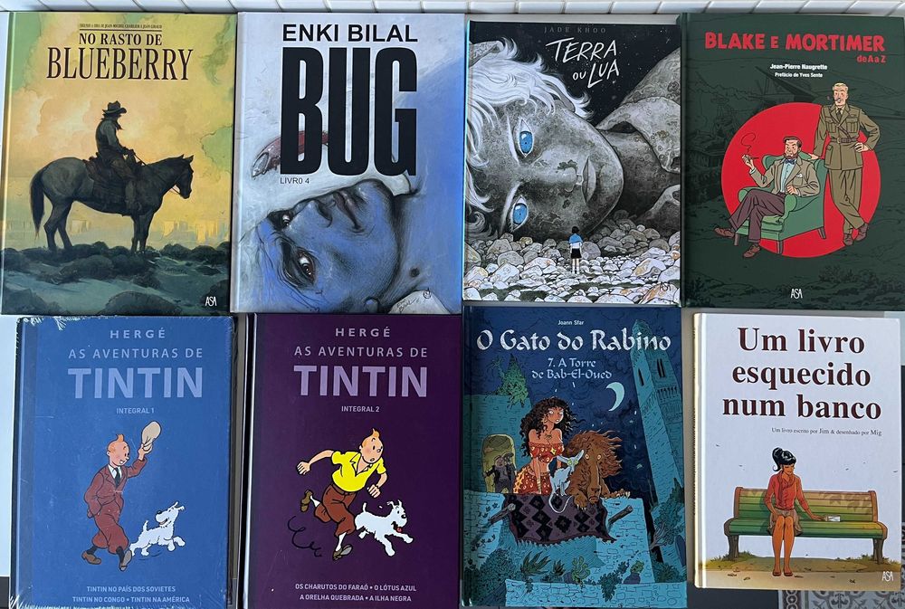 Vários Livros de BD a excelente preço