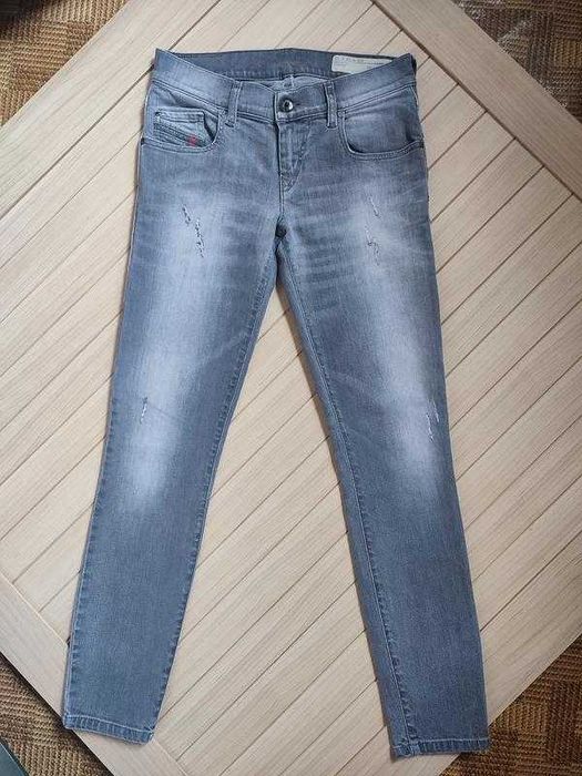 джинсы дизель diesel grupee ankle skinny wash 0672j тунис / 24w/32l