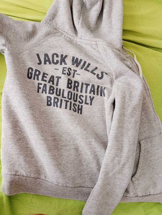 JACK WILLS. Markowa ocieplana bluza damska
