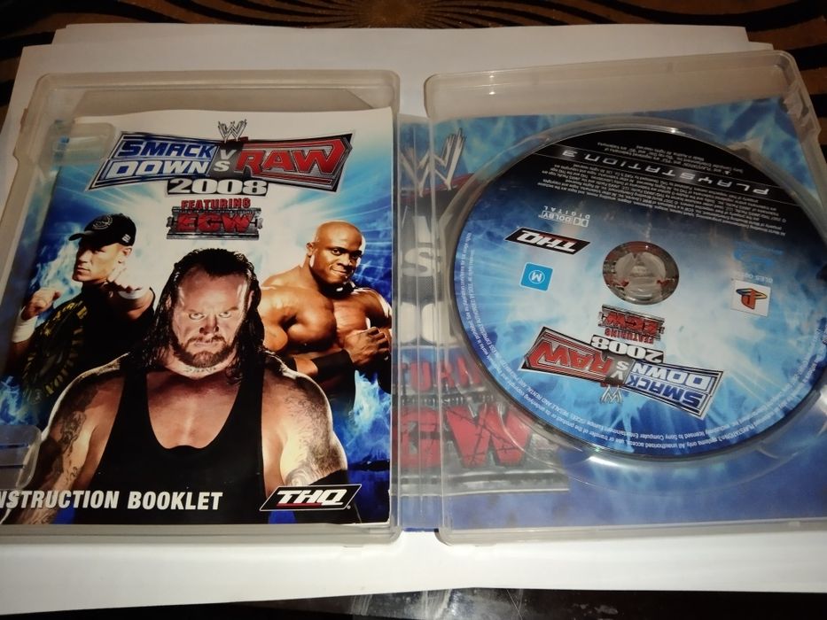 Gra Smack Down Raw 2008 PlayStation 3
