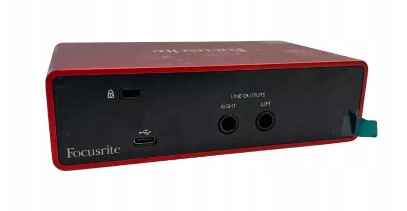 Interfejs FOCUSRITE SCARLETT SOLO 3RD GEN BOX - idealny stan, komplet
