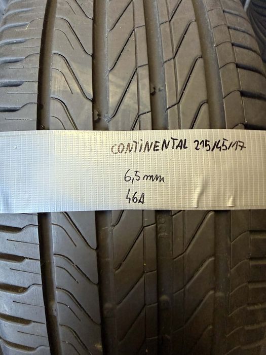 215/45/17 CONTINENTAL UltraContact 91Y pojedyńcza!!