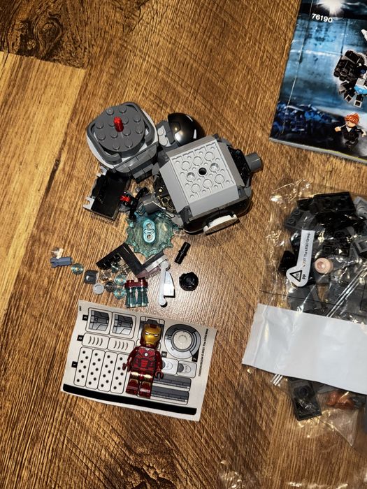 lego Marvel iron man klocki
