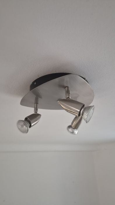 Candeeiro de teto em Inox