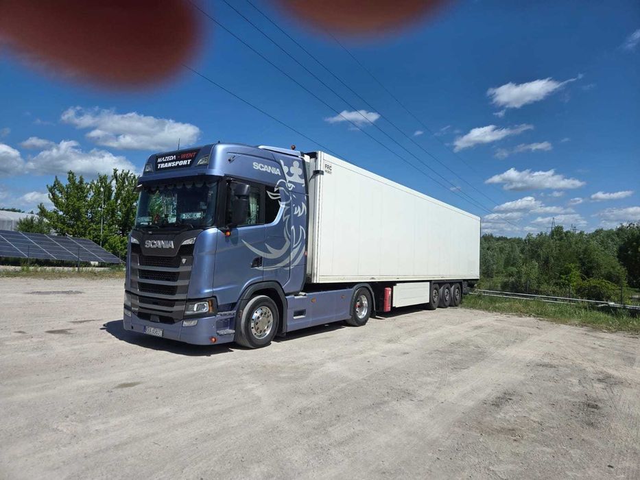 Naczepa chłodnia krone doppelstock  termo king 300 slx vat 23% zamiana