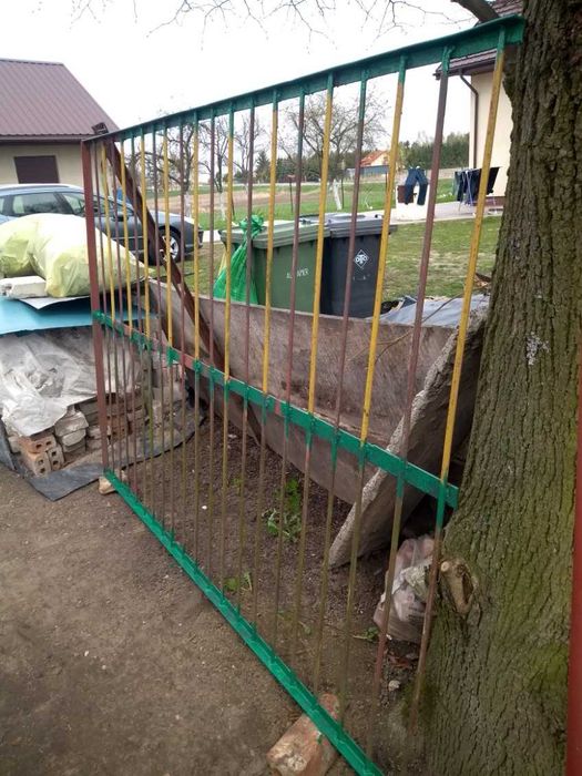 Przęsła ogrodowe, bramka
