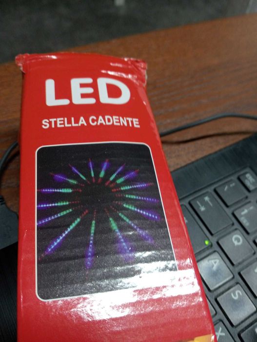 Luzes LED "Stella Cadente" (8 Tubos / 50cm) - Multicolor - NOVO