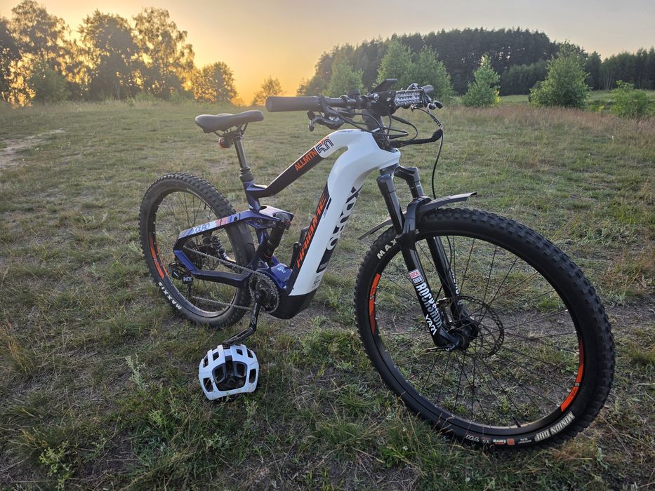 Rower elektryczny haibike flyon mtb zasięg ponad 130km rama M
