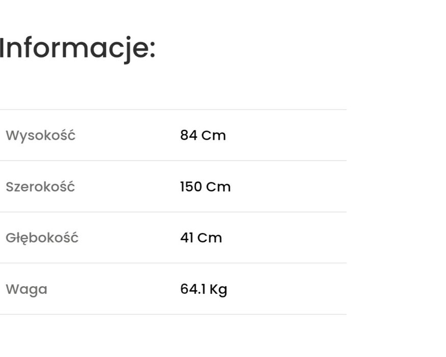 komoda BRW na sprzedaz
