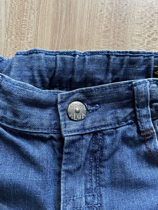 Spodnie, jeansy za kolano CoolClub chłopięce rozm. 128