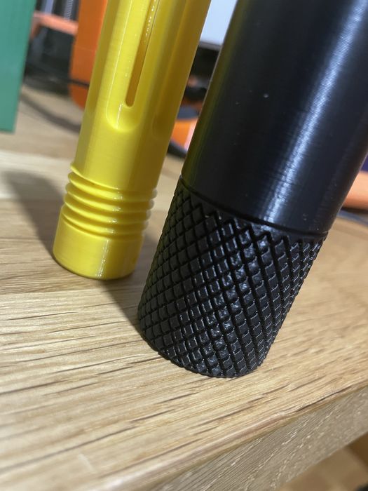 Tapa Chamas + Silenciador Airsoft 3D