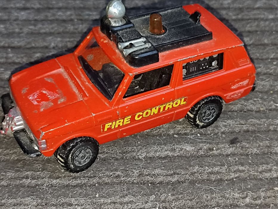 Model Range Rover strażacki matchebox Speed Hings K-64 z 1977 r