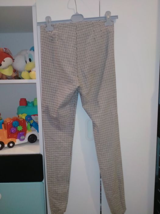 Spodnie damskie Rurki legginsy Zara