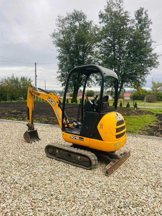Міні екскаватор JCB 8018