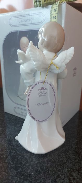 Anjo de porcelana Tranquility By Ammie RoweThe Leonardo Collection