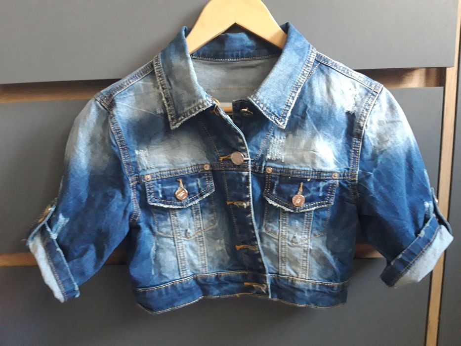 Джинсовка укорочена