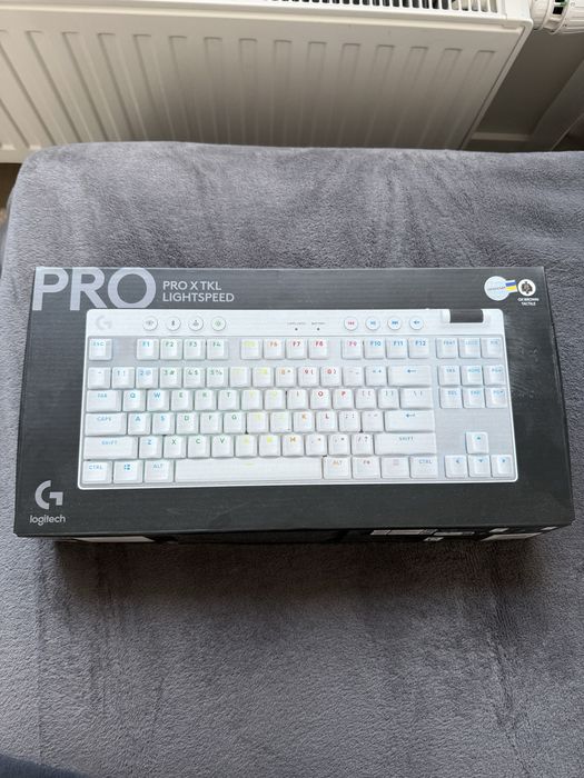 Клавиатура LOGITECH G Pro X TKL Lightspeed Gaming White