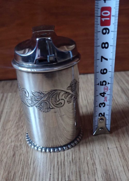 Серебряная зажигалка Ronson