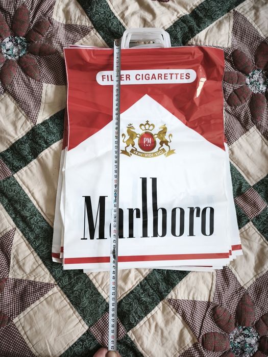 2 x reklamówka Marlboro PRL