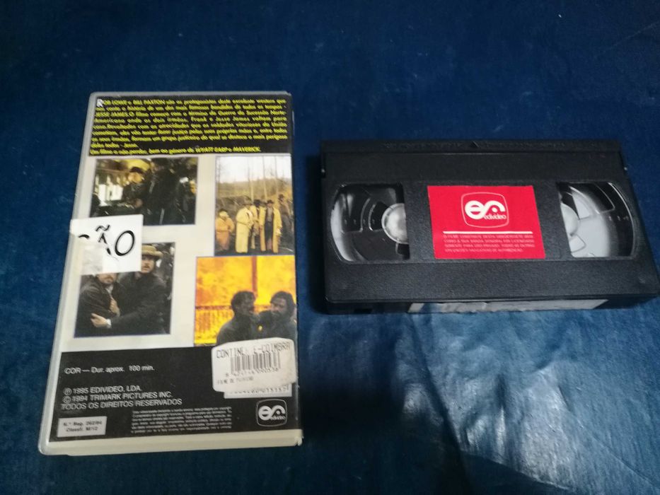 JESS JAMES VHS (legendagem em Português)